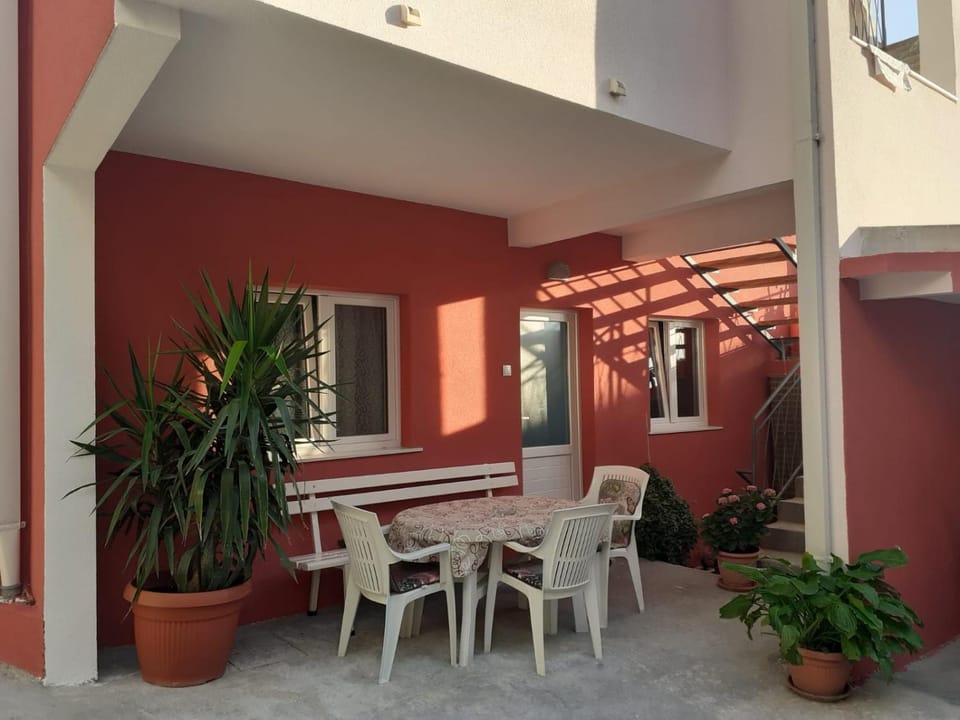 Property building, Patio
