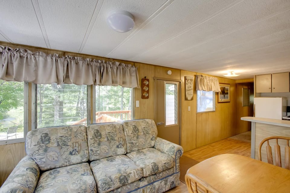 Little Manistee Riverfront Cabin w/ Fire Pit! Cabin in Michigan