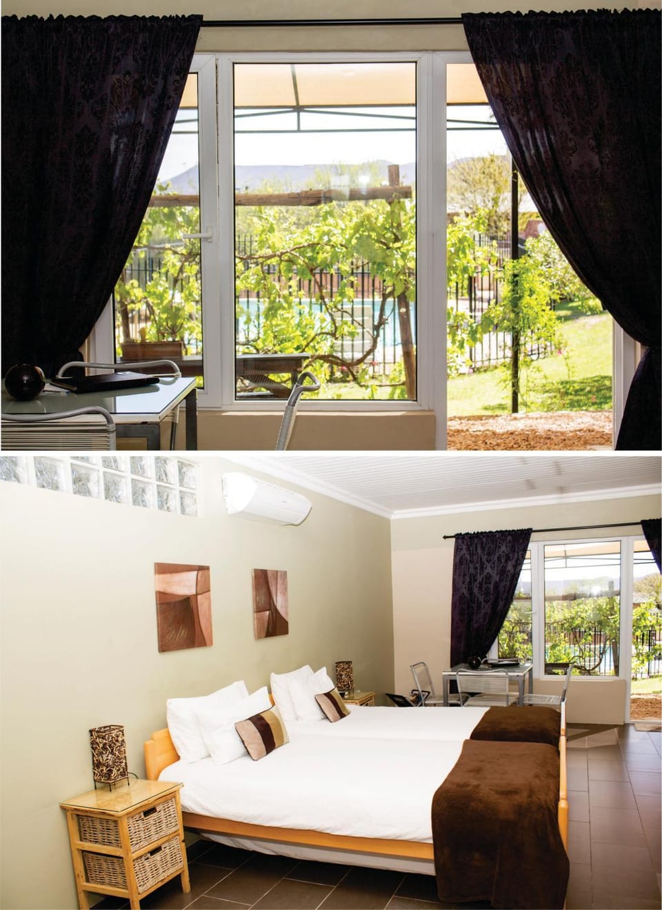Photo of the whole room, Bedroom