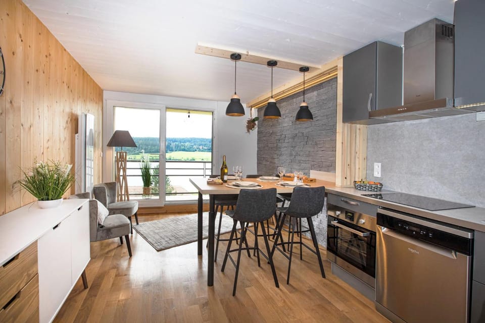 Property building, kitchen