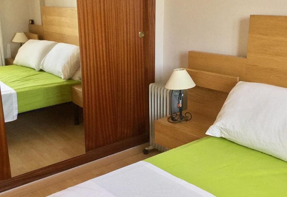 Property building, Living room, Bedroom