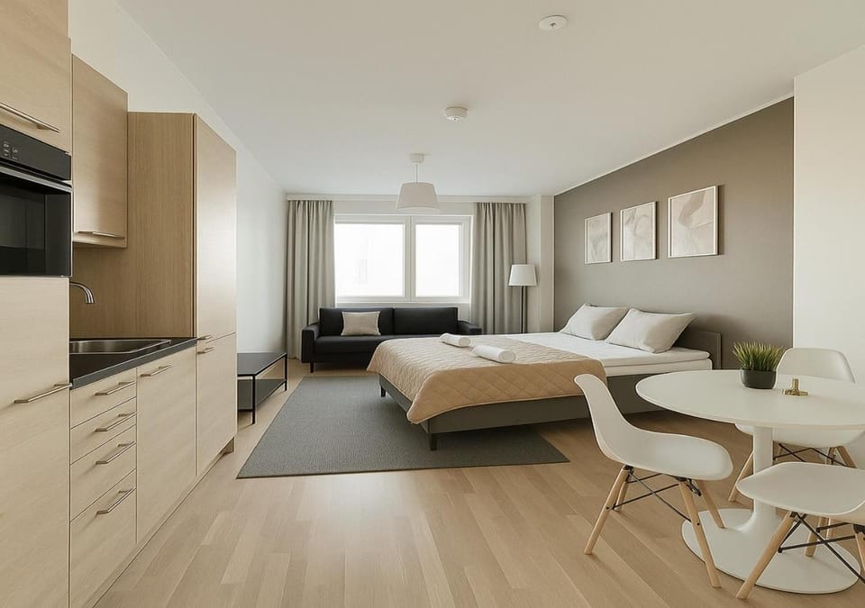 City Home Finland Arena Suite - Perfect location with City View Apartment in Finland