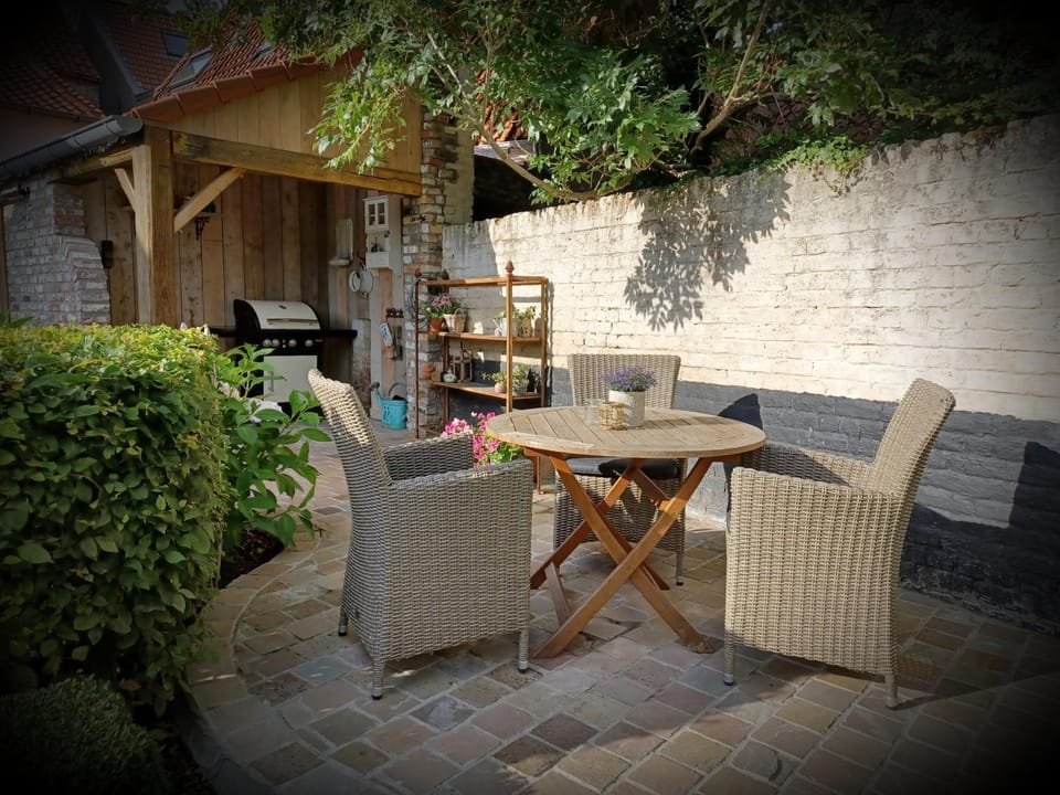 Gastenkamer Klein Geluk Bed and Breakfast in Bruges