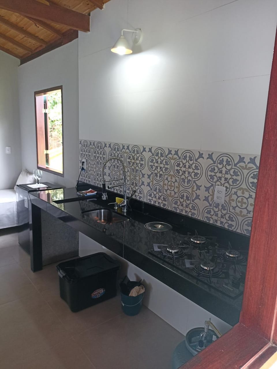 Chalé caminho das cachoeiras Chalet in State of São Paulo