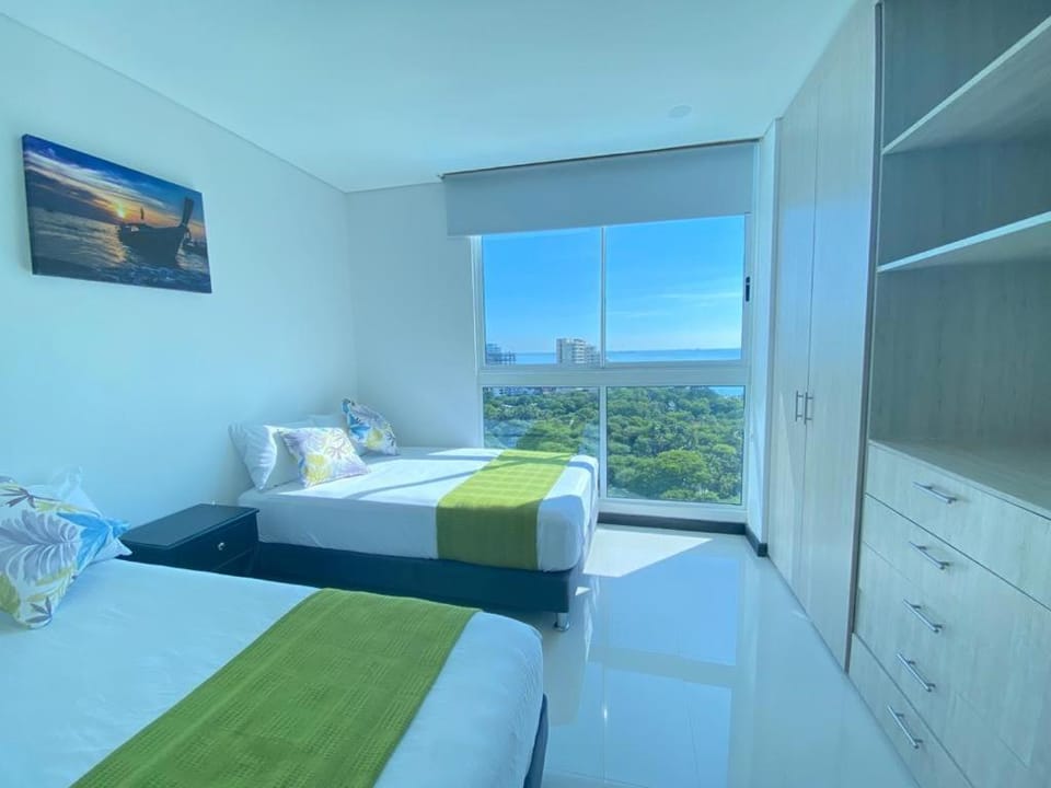 Tom Ocean Club con vista al mar piso 15 bello horizonte santa marta carrera 3 #110-55 bello orizonte santa marta Apartment in Magdalena, Colombia