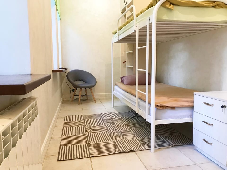 Photo of the whole room, Bedroom, bunk bed