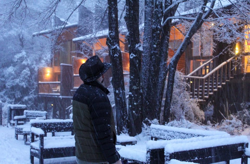 Property building, Natural landscape, Winter