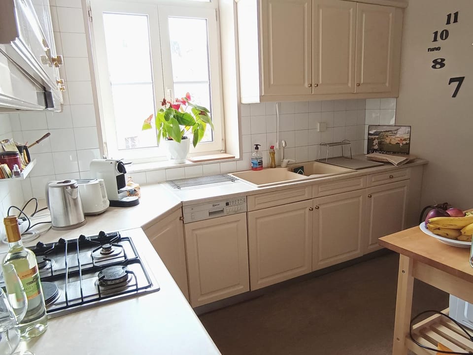 Coffee/tea facilities, Kitchen or kitchenette, Food and drinks, Food, dishwasher, stove, toaster