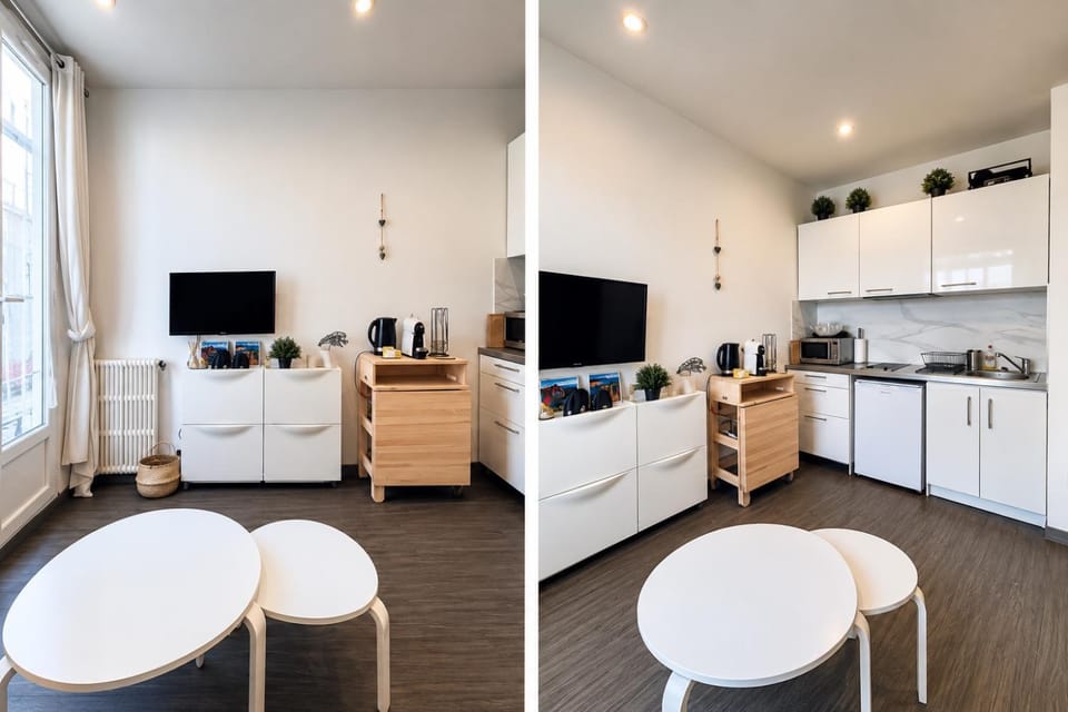 Studio Cocooning avec terrasse au calme Quartier Les Musiciens Mer à 7 minutes à pieds Apartment in Nice