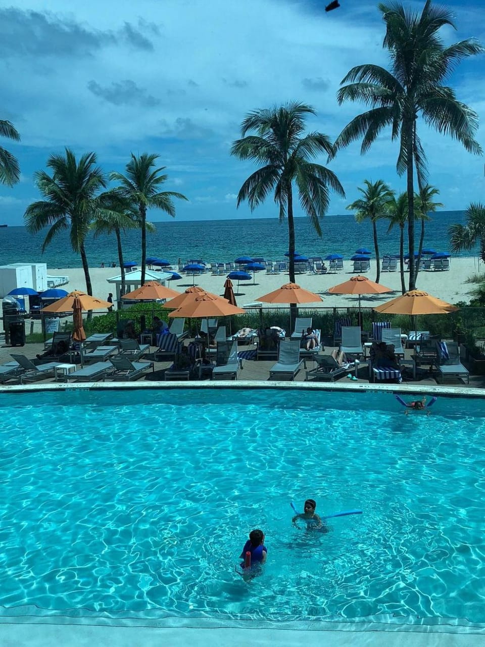 Beach, Sea view, Swimming pool