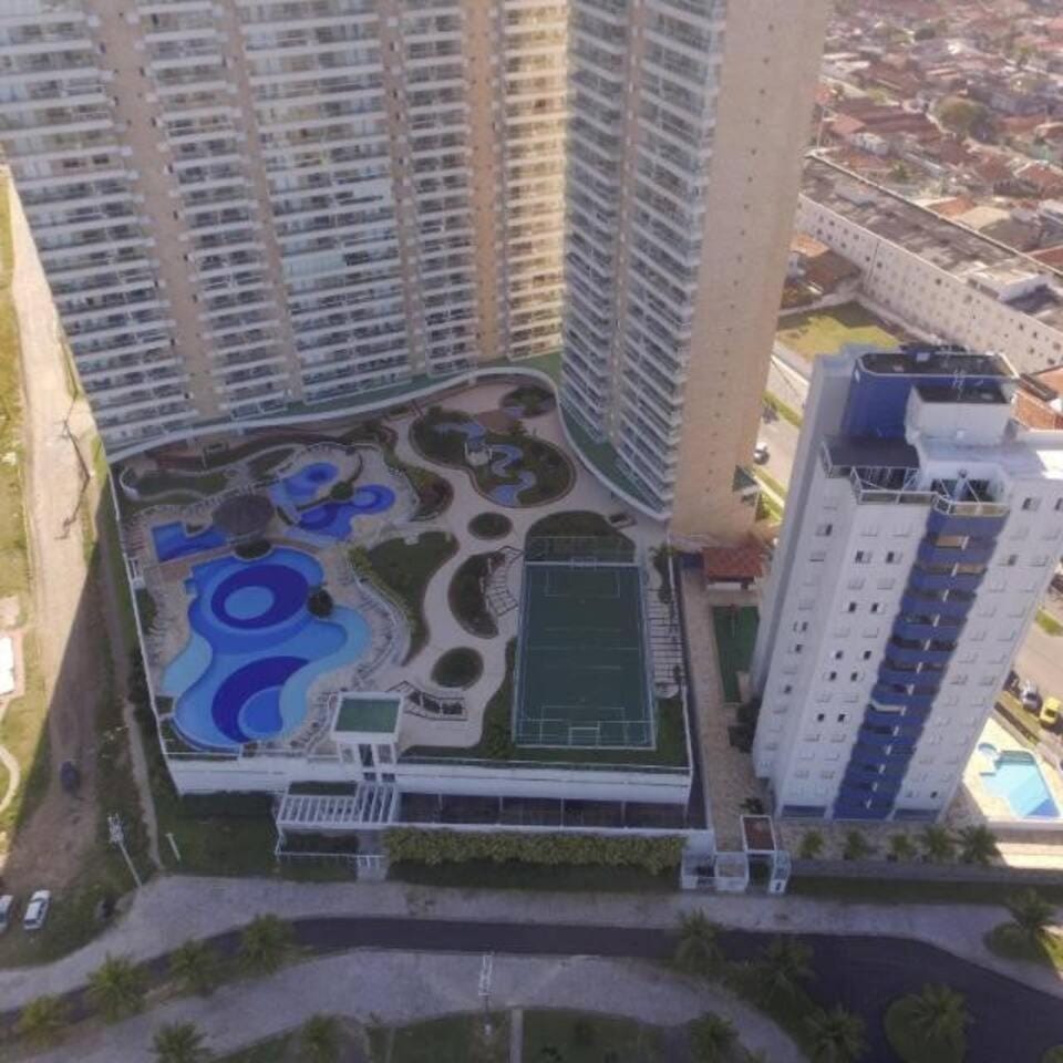 Ap.Frente para o mar Pé na areia c/ Var. Goumert Condominio Costa do Sol Apartment in State of São Paulo