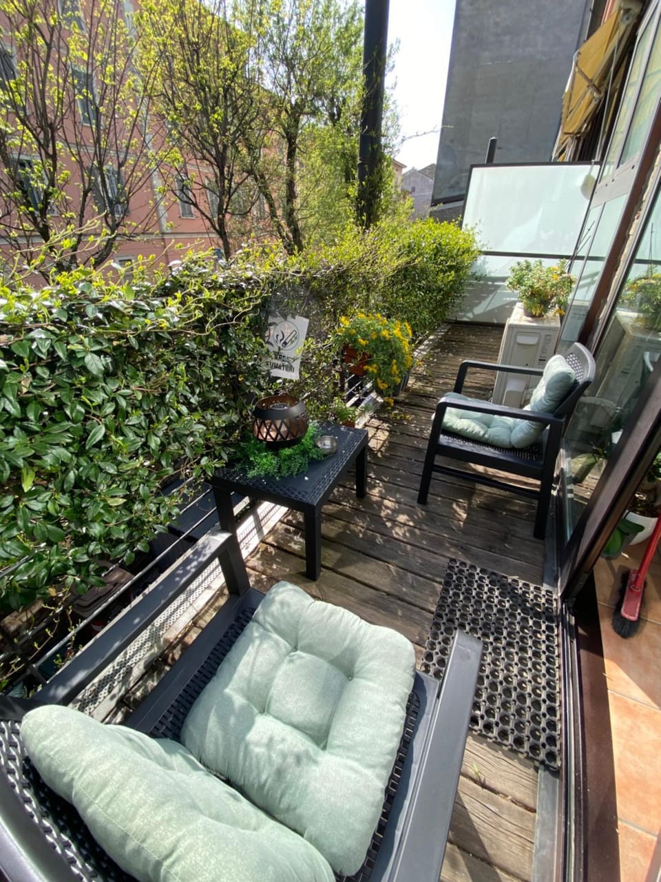 Spring, Day, View (from property/room), Balcony/Terrace, Garden view