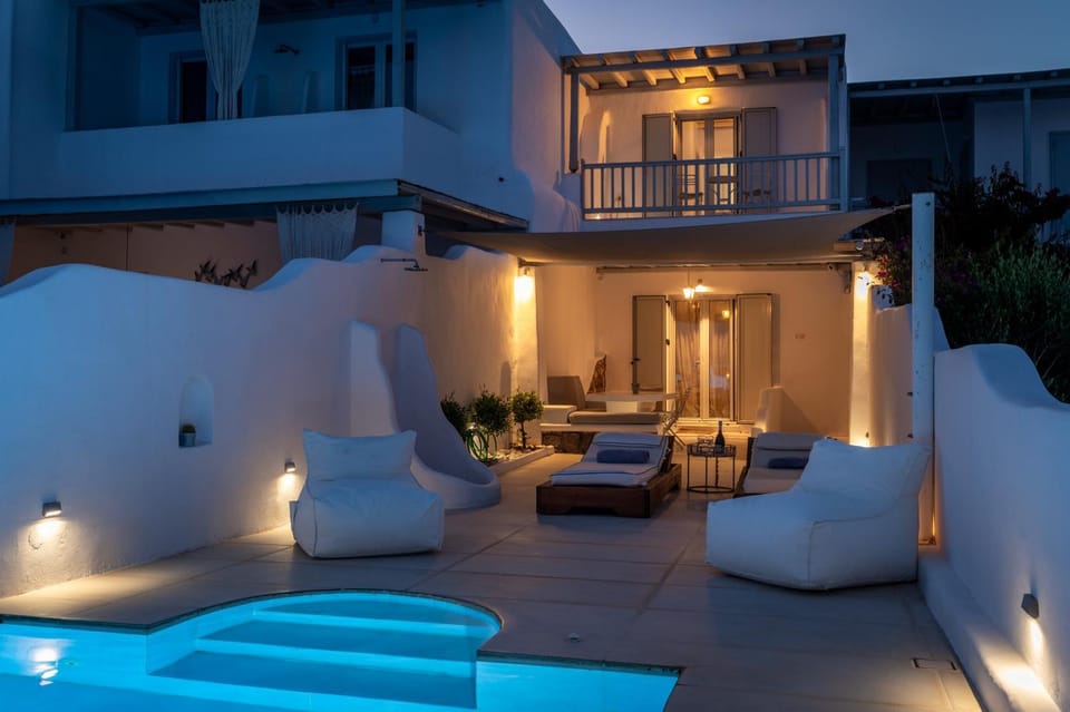 Villa blaue Welle Villa in Mykonos, Mikonos 846 00, Greece