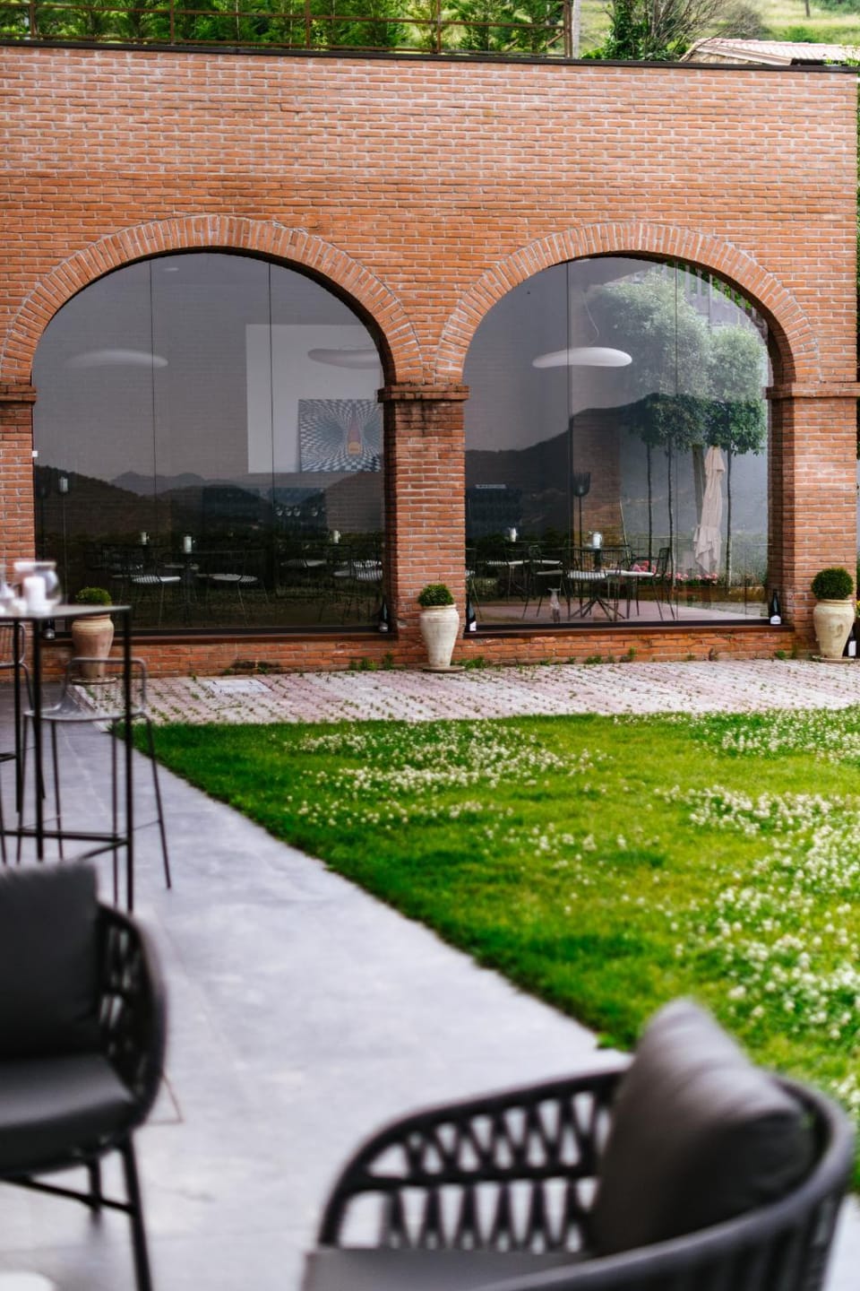 Property building, Patio, Garden, Garden view