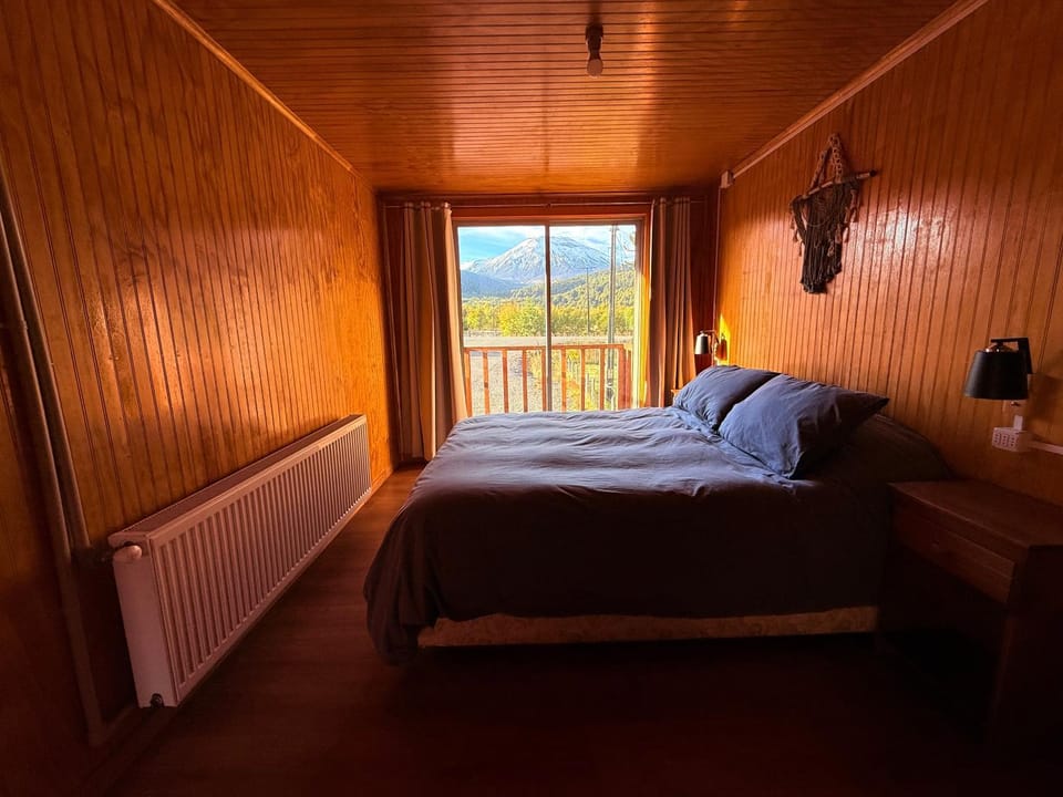 Bed, Natural landscape, Bedroom