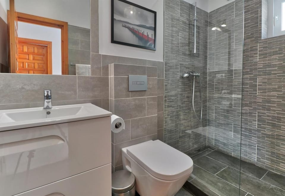 Bathroom, Living room
