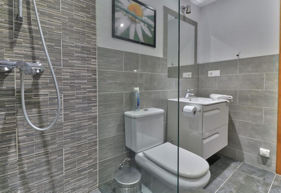 Bathroom, Living room