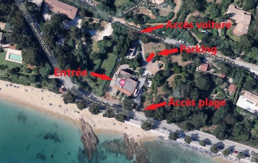 Beau 3 pièces plage de Gigaro, WIFI 149 Apartment in La Croix-Valmer