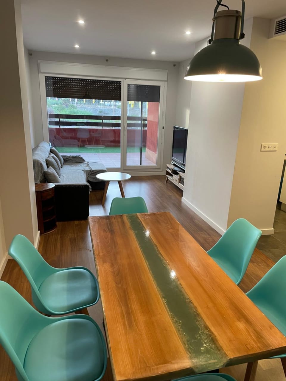 Living room, Dining area