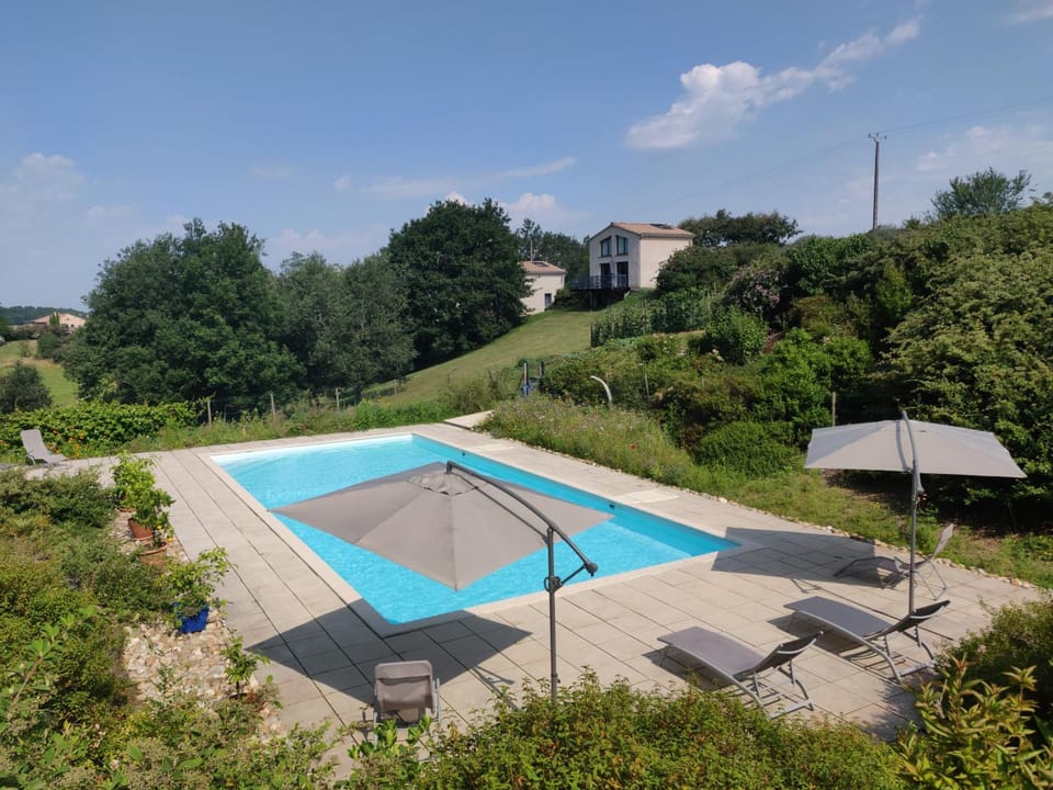Day, Garden, Pool view, Swimming pool, sunbed
