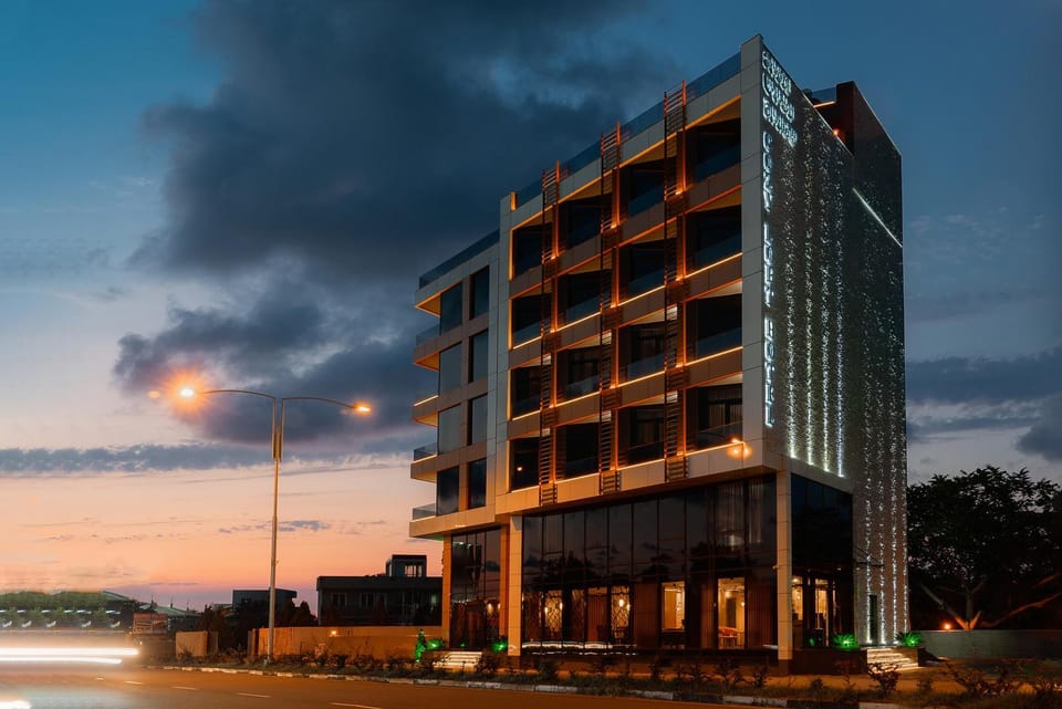 Property building, Night