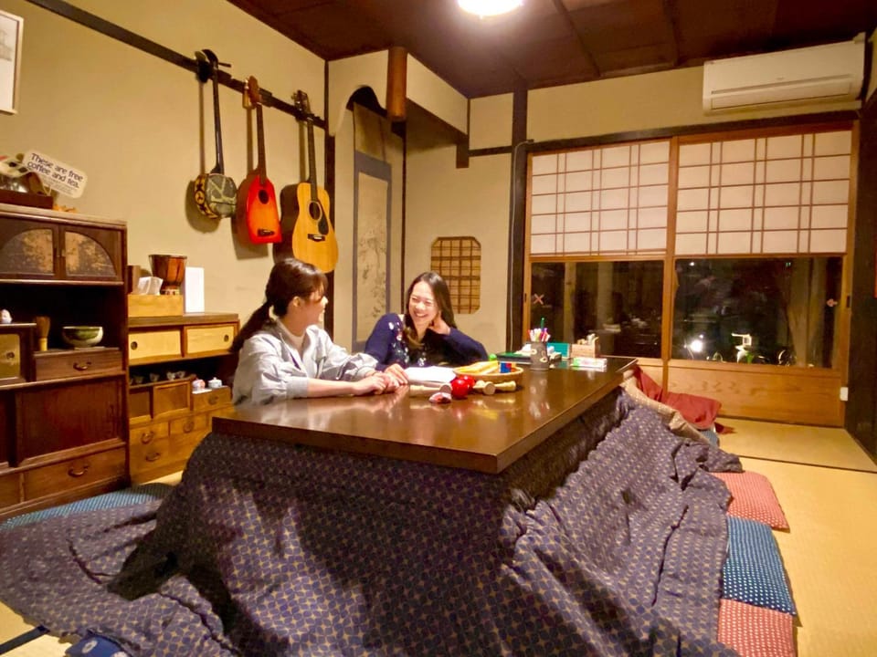 People, Living room, Dining area