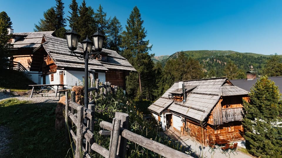 Garden, Mountain view