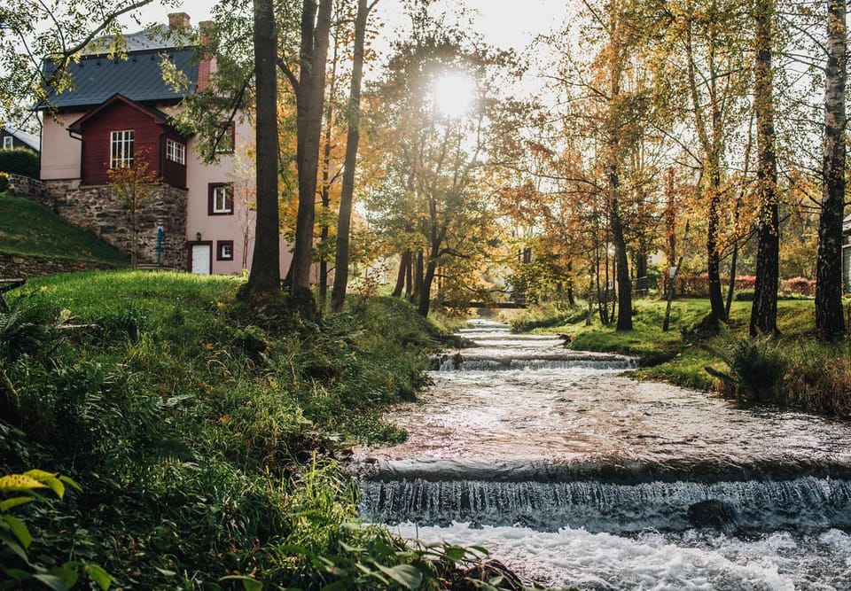 Property building, Garden, River view