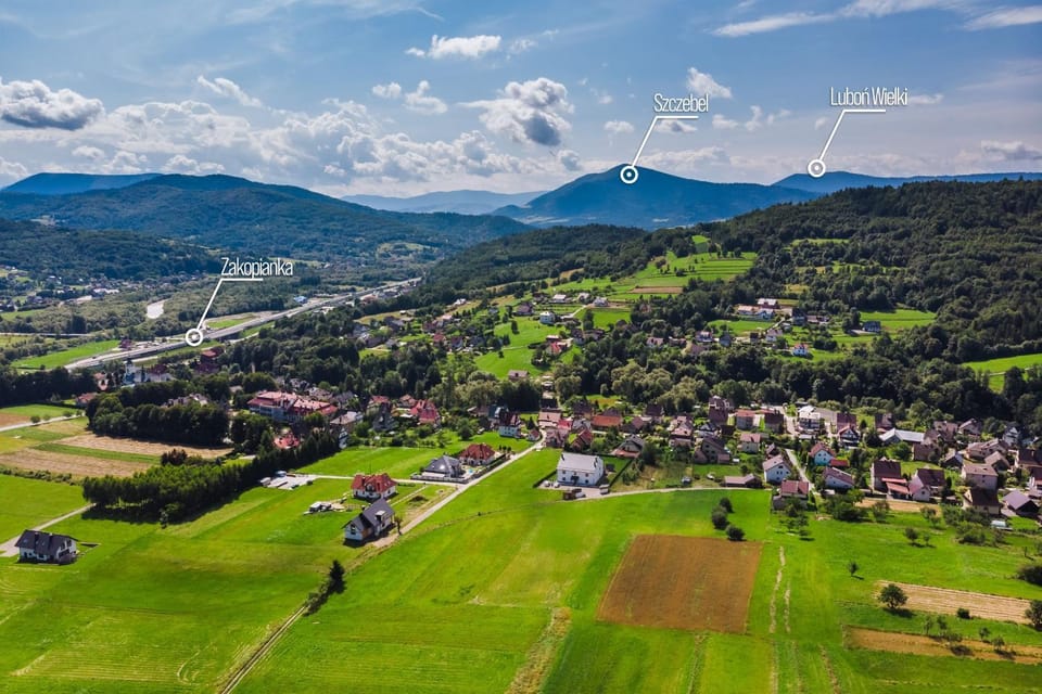 Bird's eye view, Mountain view