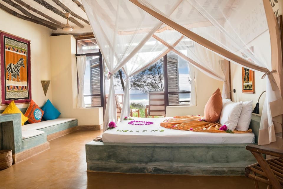 Patio, Seating area, Bedroom, Garden view, Sea view