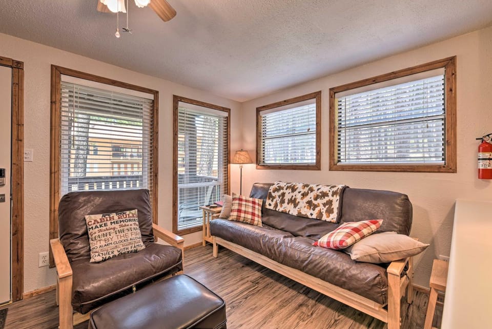 Angel Fire Mountainside Condo < 1/2 Mi to Slopes House in Angel Fire