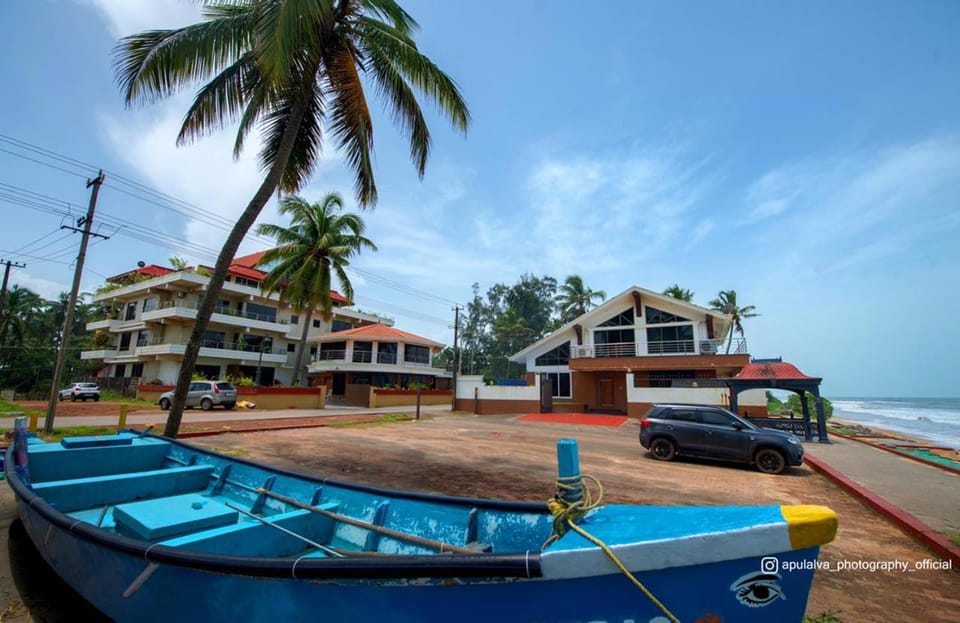 Property building, Day, Beach