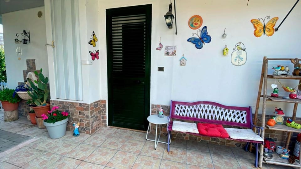 Property building, Patio