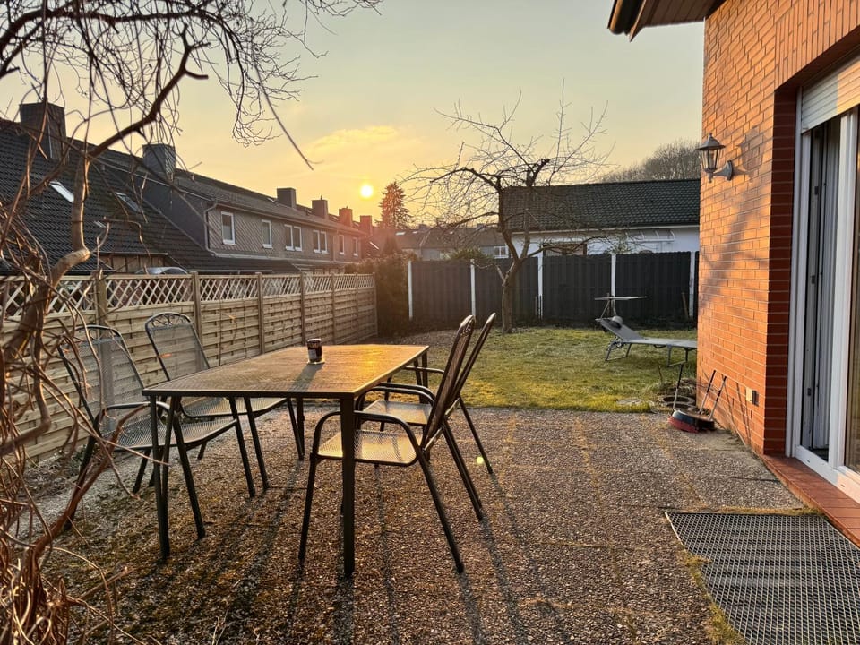Property building, Patio