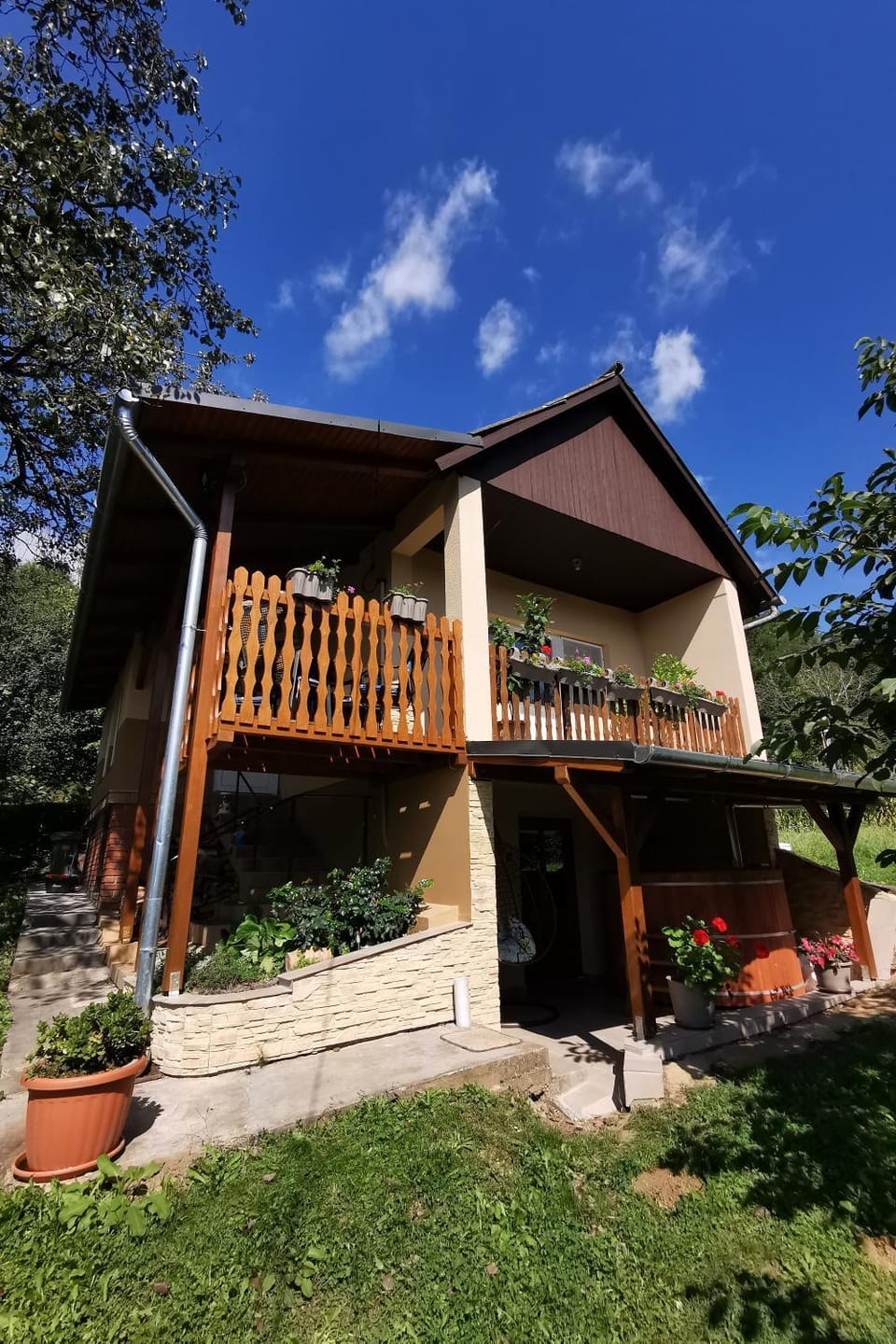 Property building, Garden