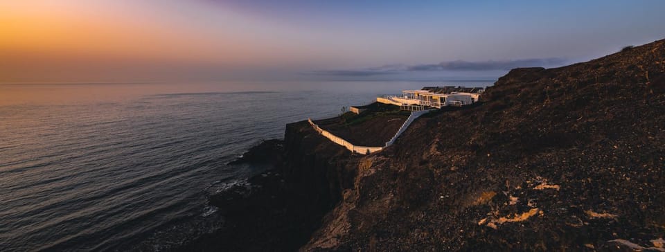 Property building, Natural landscape, Sea view, Sunrise