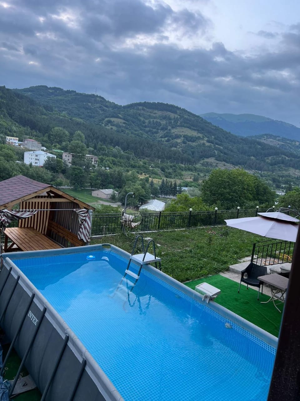 Natural landscape, Mountain view, Pool view, River view, Swimming pool