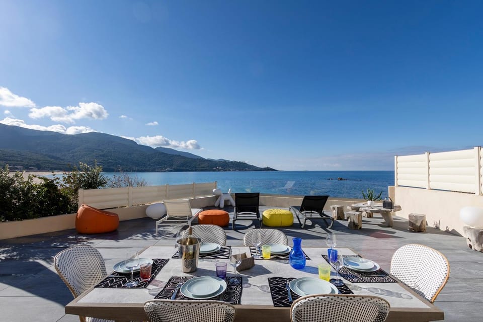Patio, Sea view