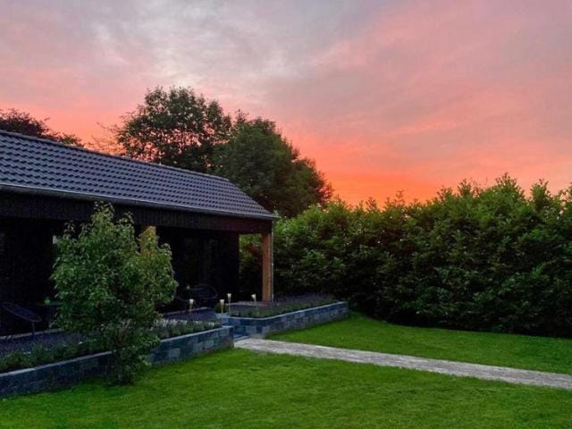 Garden, Sunset