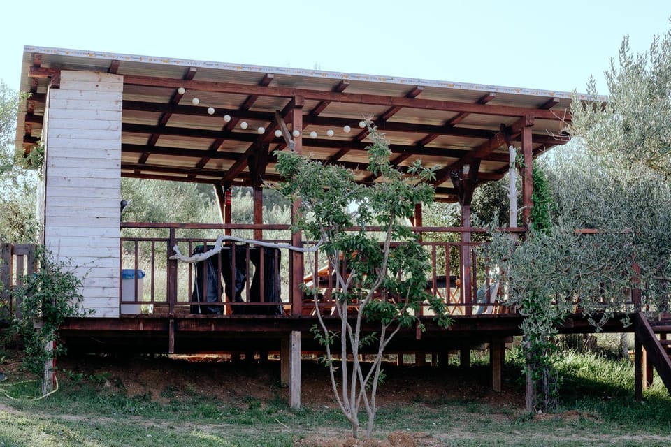 LJUBAC GLAMPING BELL TENT Robinson Luxury tent in Zadar County