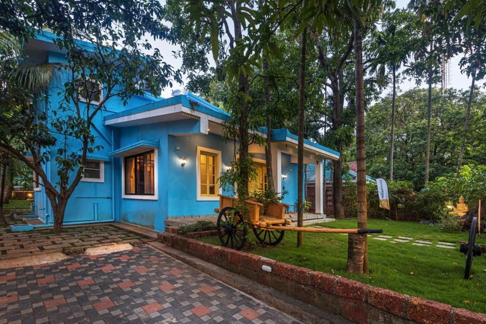 Property building, Garden view