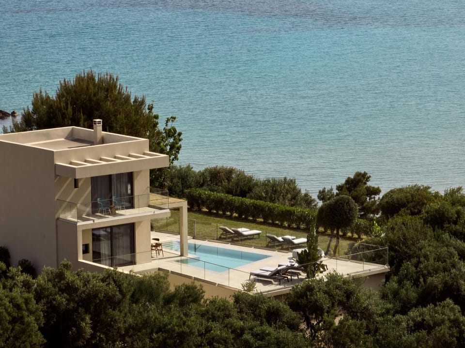 Uparati villa - Hilltop Sea View Retreat by the beach Villa in Zakynthos, Greece