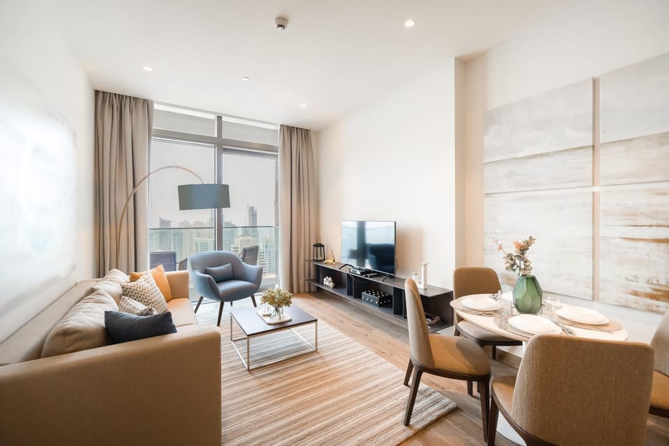 Luton Vacation Homes - Marina View & Luxury 1BR - Jumeirah Living Marina Gate Tower 3 - 54AB49AB36AB Apartment in Dubai