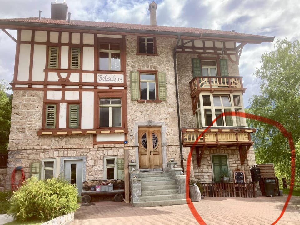 Felsahus Apartment in Canton of Grisons