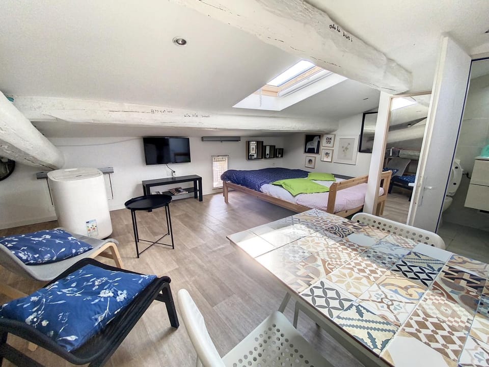 St Louis Studio mansardé atypique climatisé Apartment in Occitanie