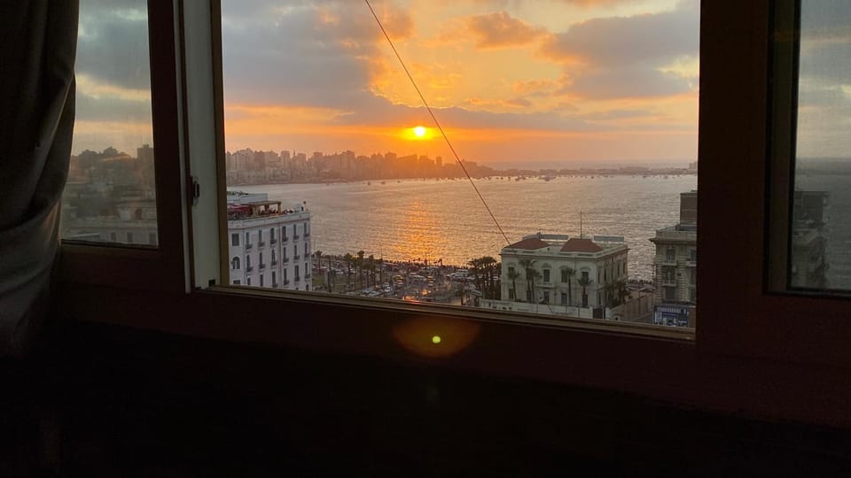 Bedroom, Sea view, Sunset
