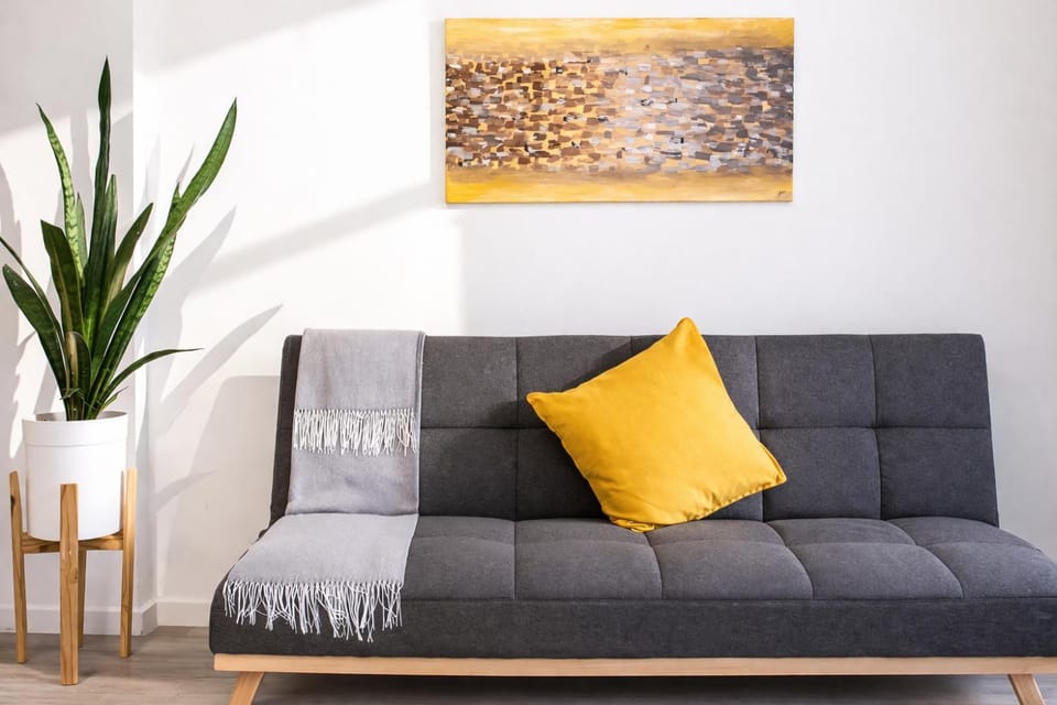 Living room, heating, air conditioner
