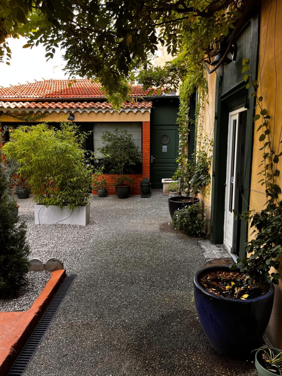 Spring, Day, Garden, Garden view