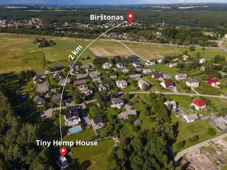 Birštonas Tiny Hemp House House in Lithuania