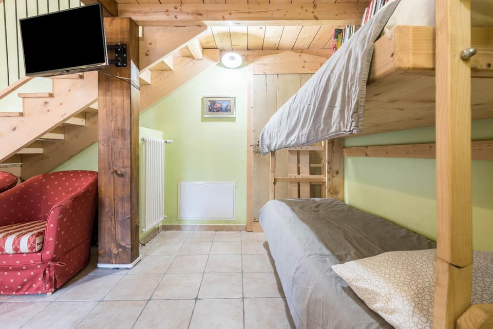 Property building, Living room, Bedroom